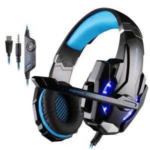 g9000 noise cancelling gaming headset on-ear headphones 3.5mm earphone gamer pc casque with mic for computer ps4 xbox pc laptop