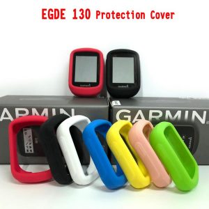 garmin edge 130 bicycle computer protection cover silicone colo protective case + lcd screen protector (for garmin edge130 )