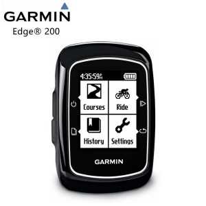 garmin edge 200 gps enabled bicycle computer ipx7 waterproof - black bike computer. give a mount holder