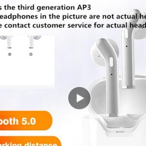 h1 chip wireless charging generation 3 bluetooth headphones auto paring earphones with pop up window pk i19s i12 tws