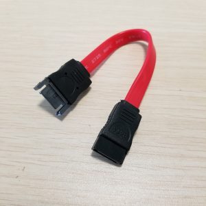 hard dirve sata data extension serial power cable male to female red 10cm