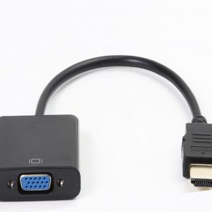 hdmi to vga adapter male to famale converter adapter 1080p digital to analog video audio cable for pc laptablet