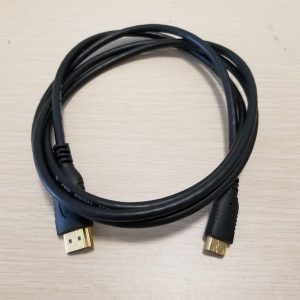 hdmi type a adapter to mini hdmi male to male data extension cable black 1.5m