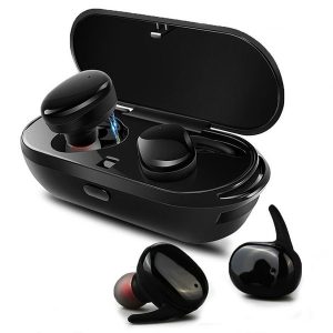 headphones t2c tws wireless stereo bluetooth headset sports earbuds with microphone portable charging box for xiaomi huawei mobile phone