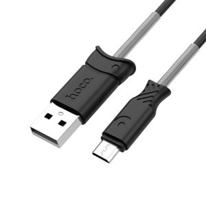 hoco. X24 Micro USB Charging Cable 5V 2.4A Black