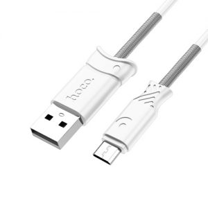 hoco. X24 Micro USB Charging Cable 5V 2.4A White