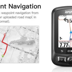 hr60 with igpsport igs 618 bike computer gps bluetooth ant+