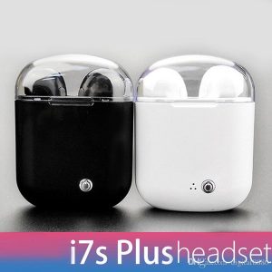 i7s 4.2 tws headset wireless headset wireless sports mini headset tws with charging stand for apple, samsung, android, etc.