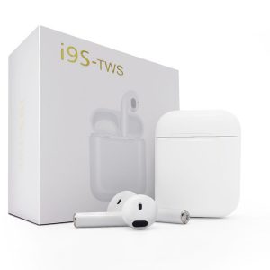 i9s tws twins bluetooth earphone mini wireless earbuds headsets stereo headphones with charging box for iphone 8 7 plus samsung android