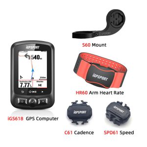 igpsport ant+ gps igs618 bike bicycle bluetooth wireless satch speedometer waterproof ipx7 cycling bike speedometer comput