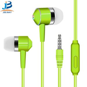 in-ear sports line control with wheat mobile phone stereo game headset for oppo huawei xiaomi and other smart machines