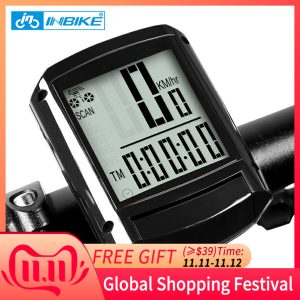 inbike bicycle computer multifunction cycling odometer wireless and wired satch waterproof mtb bike computer speedometer