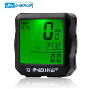 inbike wired bike computer waterproof backlight bicycle computer digital speedometer cycle velo odometer 528