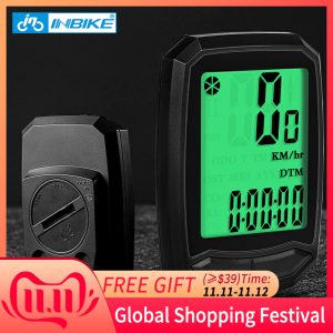 inbike wireless bike computer speedometer odometer rainproof cycling accessories bicycle computer wired mtb bike satch