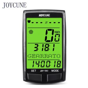 joycune bicycle multi-function bluetooth computer set with lcd displayanti-interference, accurate distance