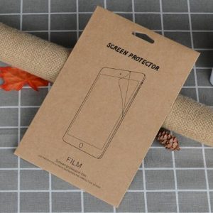 kraft retail box package paper packaging boxes bag for tempered glass screen protector for ipad air2 5 6 234 mini new ipad 2017