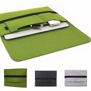 lapcover case for macbook pro/air/retina notebook sleeve bag 13" 15" wool felt ultrabook sleeve pouch bag