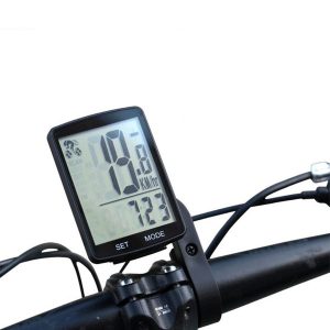 lixada multifunctional lcd screen bicycle computer wireless bike rainproof speedometer odometer cycling 2.8inch waterproof