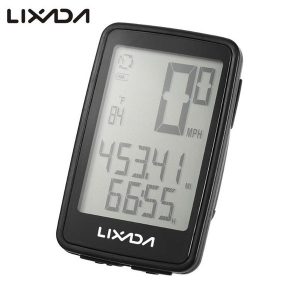 lixada wireless bike cycling computer bike computer with bicycle speedometer odometer cycling satch ciclismo riding speed