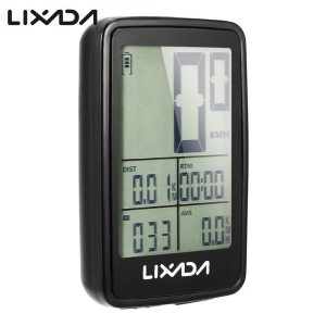 lixada wireless bike cycling computer usb rechargeable bicycle speedometer odometer