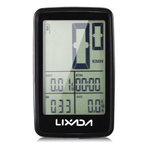 lixada wireless bike cycling computer usb rechargeable bicycle speedometer odometer bicycle computer mount holder