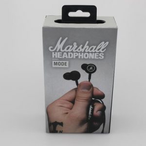 marshall headphones in ear headset black earphones with mic hifi ear buds headphones universal for mobile phones