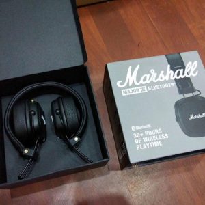 marshall major iii 3.0 bluetooth wireless headphones dj headphone deep bass noise isolating headset earphone for iphone lg htc smart phone