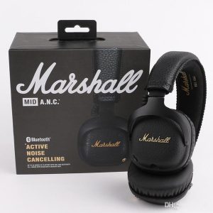 marshall mid anc bluetooth headphones active noise cancelling wireless dj headphone deep bass gaming headset for iphone samsung smart phone