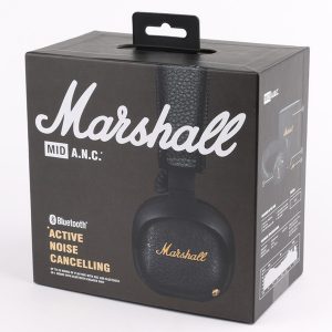 marshall mid anc bluetooth headphones active noise cancelling wireless dj headphone deep bass gaming headset for iphone smart phone