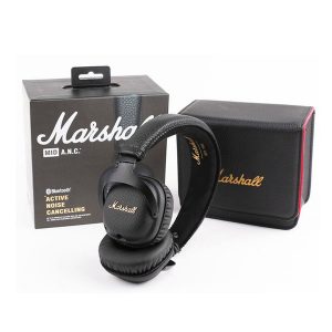 marshall mid anc headphones active cancelling earphones with bluetooth sports deep bass dj hifi wireless stereo on-ear headset dhl