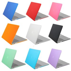 matte rubberized hard case cover for 2018 new macbook 13.3 air pro touch bar 15.4 pro retina lapfull protective cases