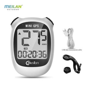 meilan m3 mini gps bike computer wireless cycling computer bicycle speedometer and odometer waterproof with lcd display