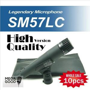 microfono 10pcs/lot version sm 57 57lc sm 57 sm57lc dynamic handheld karaoke wired microphone microfone mike mic mikrafon