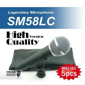 microfono 5pcs/lots version sm 58 58lc sm58lc wired vocal karaoke handheld dynamic microphone microfone mic mikrafon