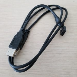 motherboard usb 9pin to usb a male & usb 2.0 b printer port data extension cable 50cm