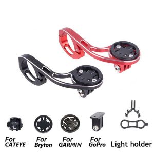 mountain bicycle handlebar code table base motion camera extension fixed bracket bicycle computer mounting accessories