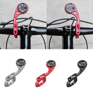 mountain bike bicycle computer camera mount holder extension bracket for garmin bryton cateye