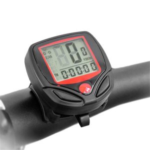 mountain bike computer with lcd digital display waterproof bicycle odometer speedometer cycling speedometer accessories