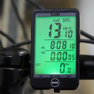 multi-function bike computer lcd digital display bicycle odometer speedometer cycling satch riding accessories waterproof