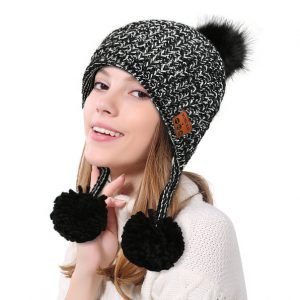 new arrival bluetooth ear protector knitted thermal hat cap winter magic hands-music mp3 hat for woman men smartphone warmer