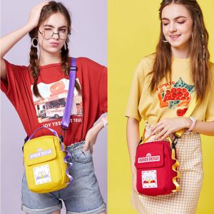 new arrival fashion pure color women leather shell messenger shoulder bag bust bag crossbody bag money phone travel