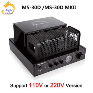 nobsound ms-30d and ms-30d mkii 2.1 channel hifi bluetooth tube amplifier 25w+25w 110v/220v support usb power amplifier ms-10d mkii upgrade