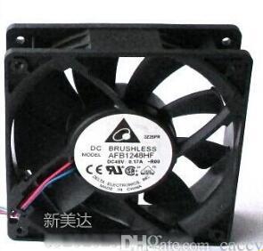 original delta afb1248hf -r00 12032 dc cooling fan with 48v 0.17a 3 wires 120*120*32mm sturn alarm