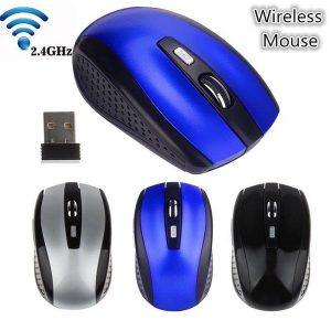 portable 2.4g 1600dpi wireless optical mouse mice for computer pc lapmice