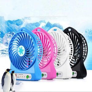 portable mini usb cooling fan rechargeable dc 5v usb gadgets for desk lapnotebook pocket table fan 18650 battery 1200mah mini handy fan