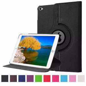 pu leather 360 rotation stand smart cover case for 2019 ipad pro 10.5" 10.2" ipad air 9.7" ipad mini 5