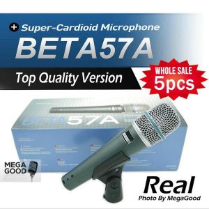 real transformer 6pcs version beta57 professional beta57a karaoke handheld dynamic wired microphone beta 57a 57 a mikrafon