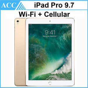 refurbished original apple ipad pro 9.7 inch 2016 wifi + cellular ios a9x chipset dual core 2gb ram 32gb 128gb 256gb rom tablet pc dhl 1pcs