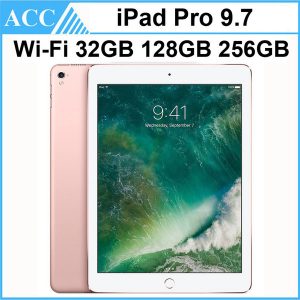 refurbished original apple ipad pro 9.7 inch 2016 wifi version ios a9x chipset dual core 2gb ram 32gb 128gb 256gb rom tablet pc dhl 1pcs