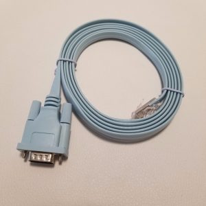 rj45 male to db9 rs232 male serial port adapter data extension cable blue 1.5m